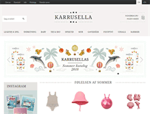 Tablet Screenshot of karrusella.dk